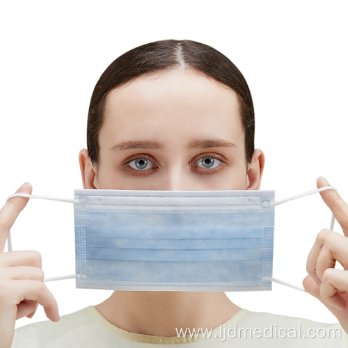 Custom Medical Surgical Hospital Disposable 3ply Face Mask